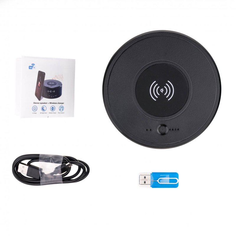 Bluetooth репродуктор със скрита WiFi камера Secutek SAH-IP027