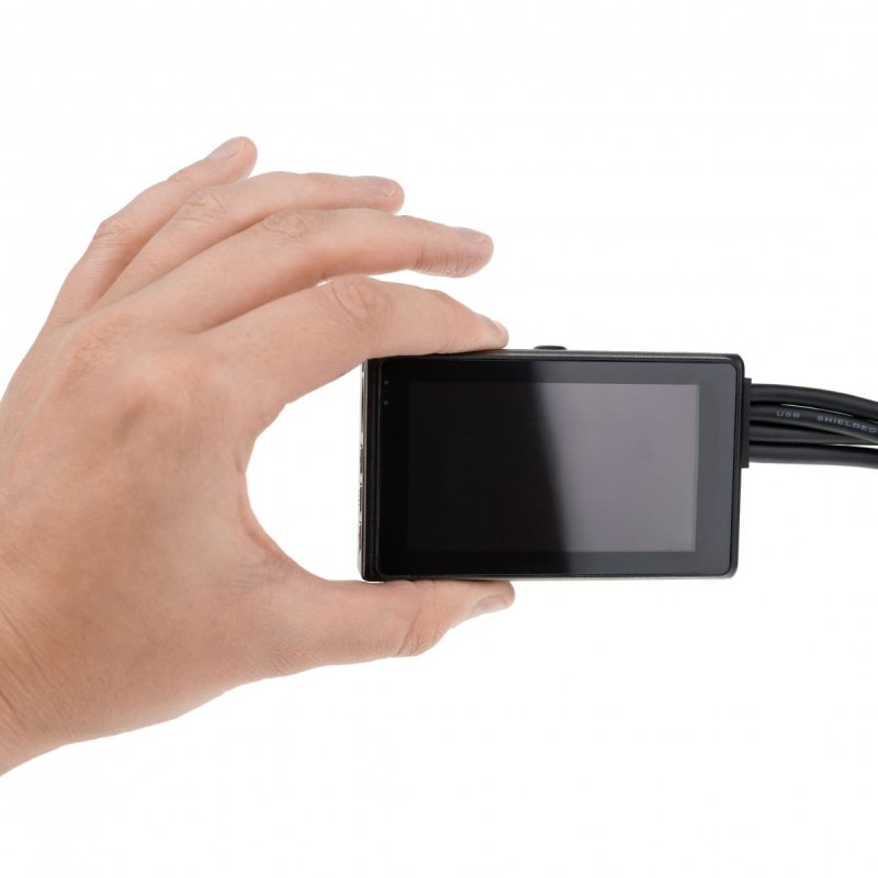 Duálny Full HD kamerový systém D2P-WiFi do auta či motocykla - 2 kamery, LCD monitor