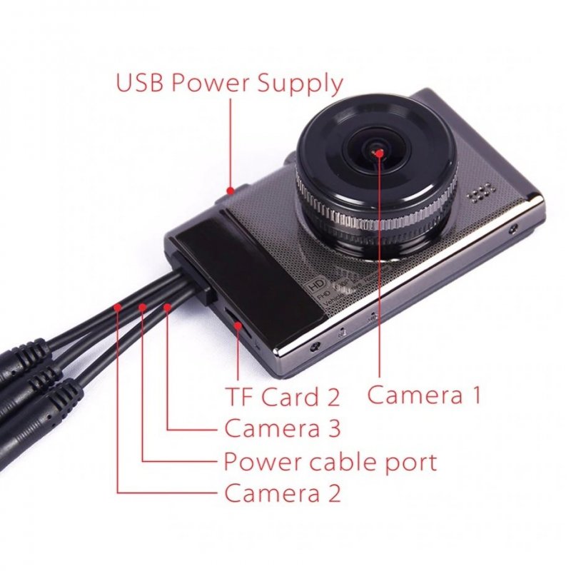 3CH система от камери X1S с 3" LCD и GPS