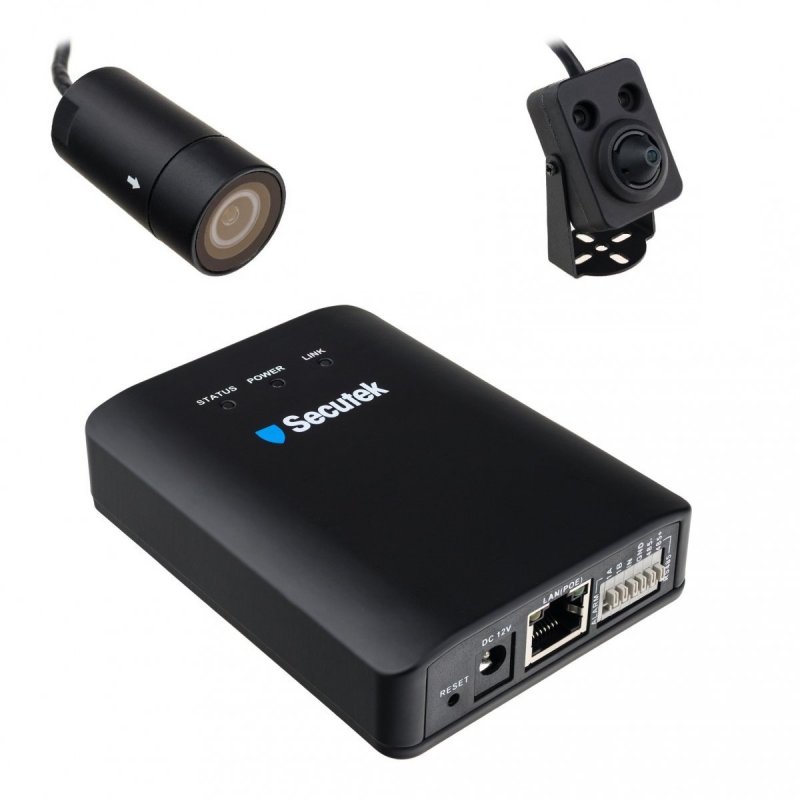 Full HD IP server s kamerou Secutek SLG-LMEMSL2002 - WiFi, PoE, P2P