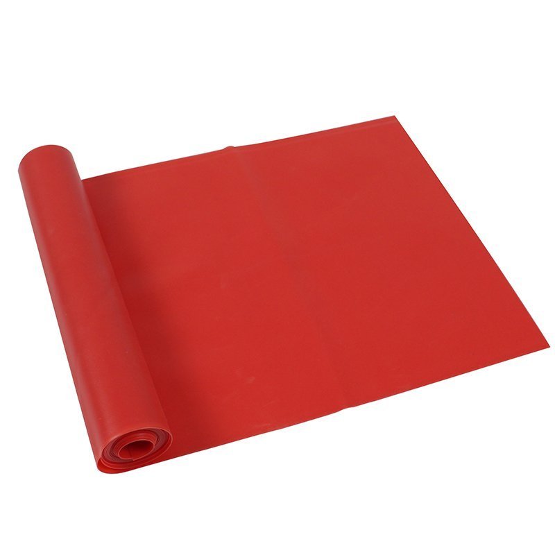 Тренировъчен ластик - червен, 1500 х 150 х 0,35 мм
