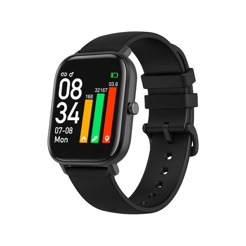 Ceas smartwatch sportiv GT168 - negru