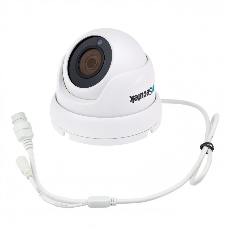 Куполна IP камера Secutek SLG-LIRDCAHSL200, IR 30м, обектив 2.8-12 мм