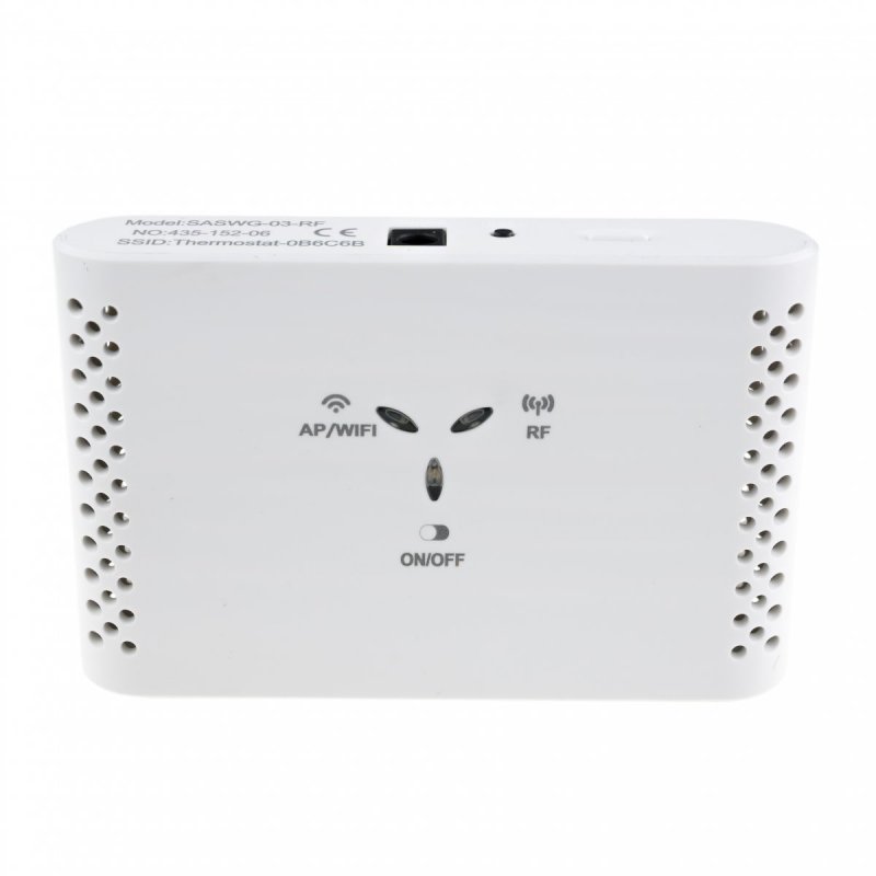 Sada Smart termostatických hlavíc Secutek Smart WiFi SSW-SEA801DF a gateway