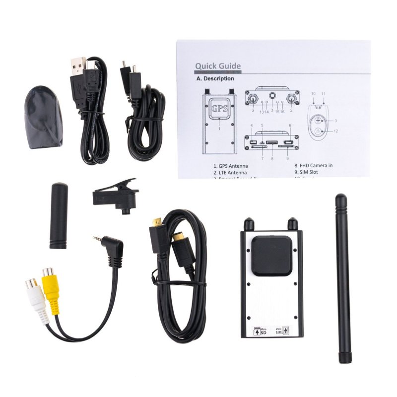 Knoflíková 4G LTE IP minikamera