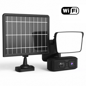 Akku-Solar-WiFi-Kamera Secutek SBS-QB25W