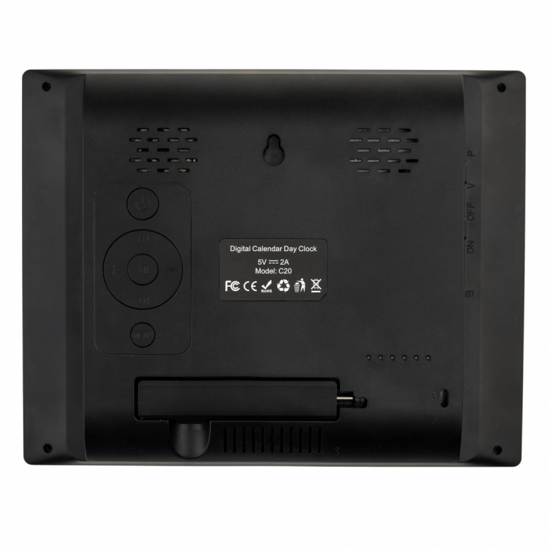 Telecamera WiFi Nascosta In Orologio Digitale LED – 1080P HD, Visione Notturna, Rilevamento Movimento