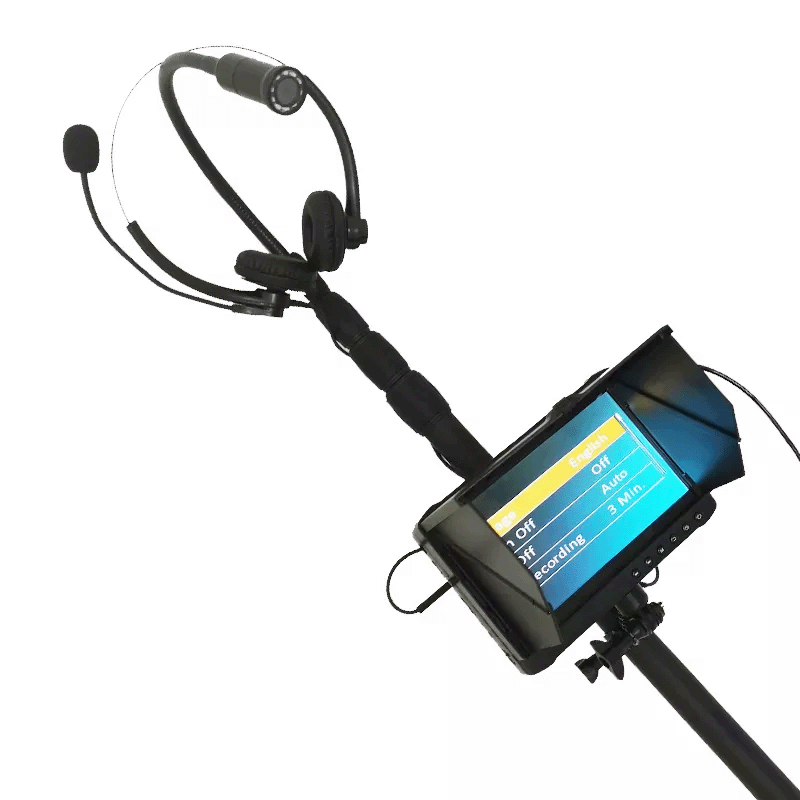 Inspektionskamera für Rettungskräfte mit 7" DVR-Monitor Secutek SEE-LD500C