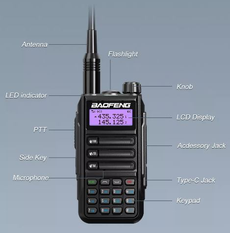 Nadajnik Baofeng UV-16 VHF/UHF