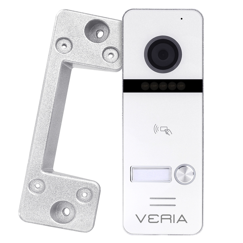 WiFi-Set aus Veria 3001-W Bildtelefon und Veria 301 Eingangsstation