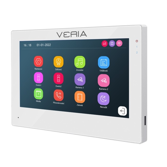 Set WiFi di videotelefono Veria 3001-W e stazione di ingresso Veria 301