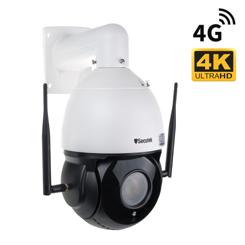 Forgatható 4G PTZ IP kamera Secutek SBS-NC710G-30X - 8MP, 30x zoom
