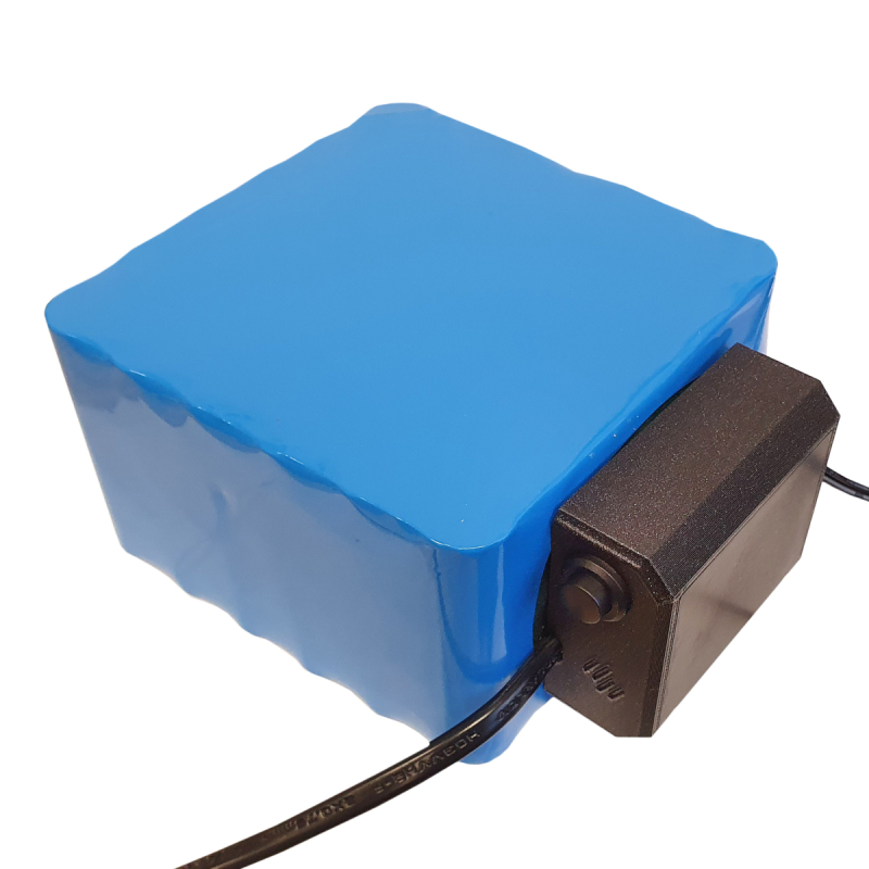 Batteria al litio ricaricabile comandata da remoto via GSM - 12V / 30Ah