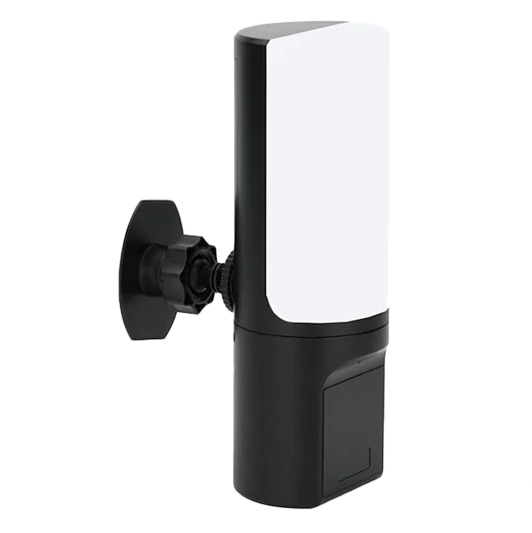 Falsa telecamera di sicurezza con lampada LED lampeggiante, da parete