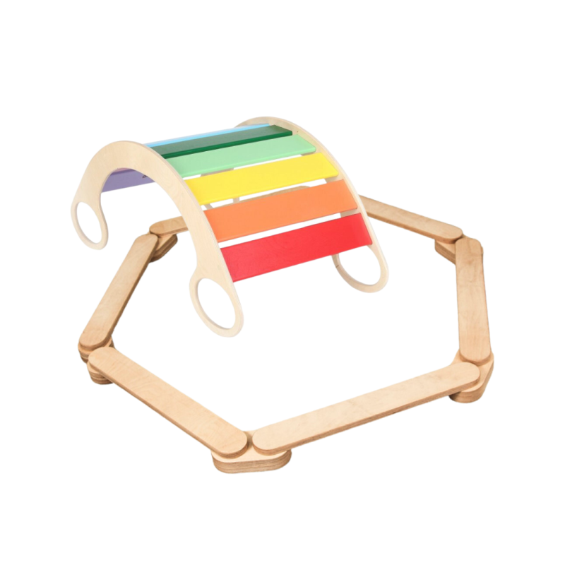 Montessori set - kladina a hojdačka 5v1