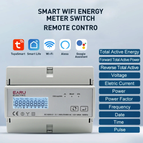 CONTATORI DI ENERGIA WI-FI e Modbus