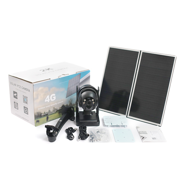 SEHMUA 4G LTE Telecamera Esterno senza Fili, Telecamera con SIM, 2K 360