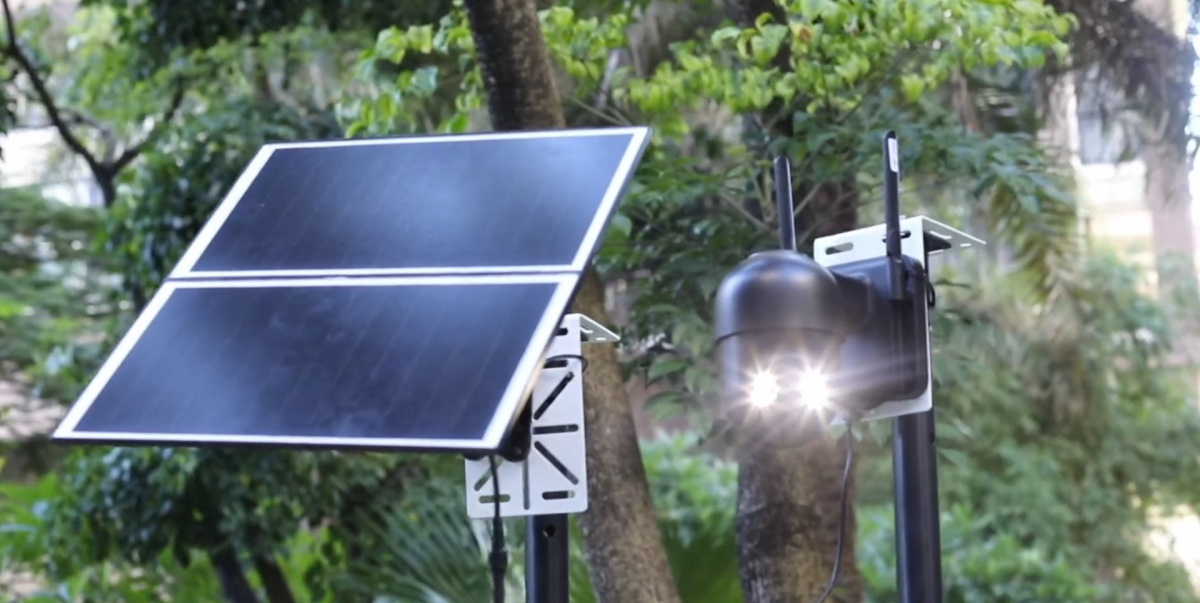 Fototrappola 4G LTE NUASI Con SIM - 2K PTZ, Pannello Solare, Visione Notturna A Colori, Per Caccia E Sicurezza Esterna - Foto 9