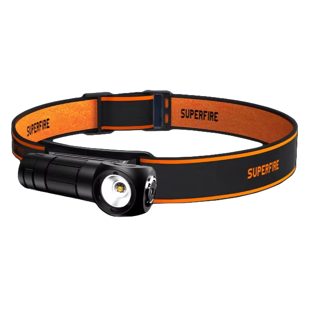 Supfire TH03 LED dobíjacia čelovka 5W, 460lm, USB-C, Li-ion