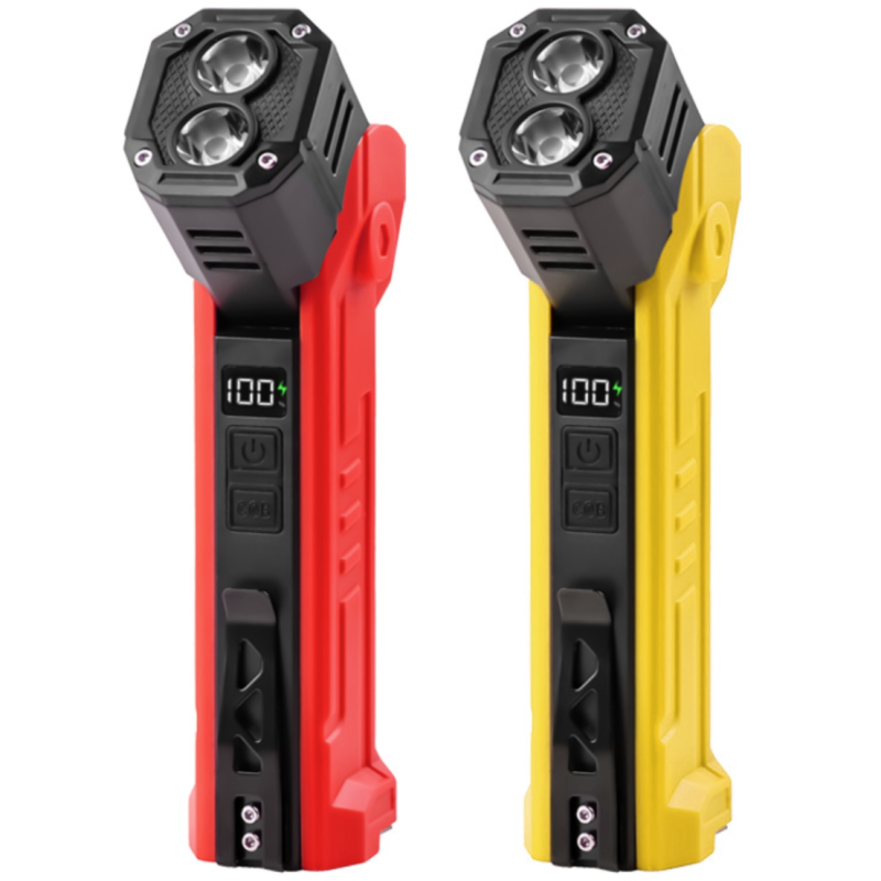 Faro Da Casco Per Saldatura Ricaricabile - Doppia Sorgente Luminosa - Ricarica USB E Solare - Luce Forte E Ampia - Foto 4