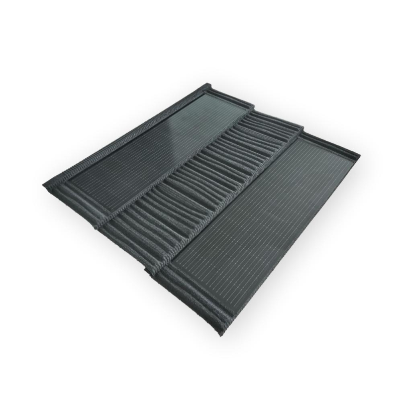 Solárna škridla 80 W BIPV – moderná solárna strešná škridla na výrobu energie, 1340x420 mm