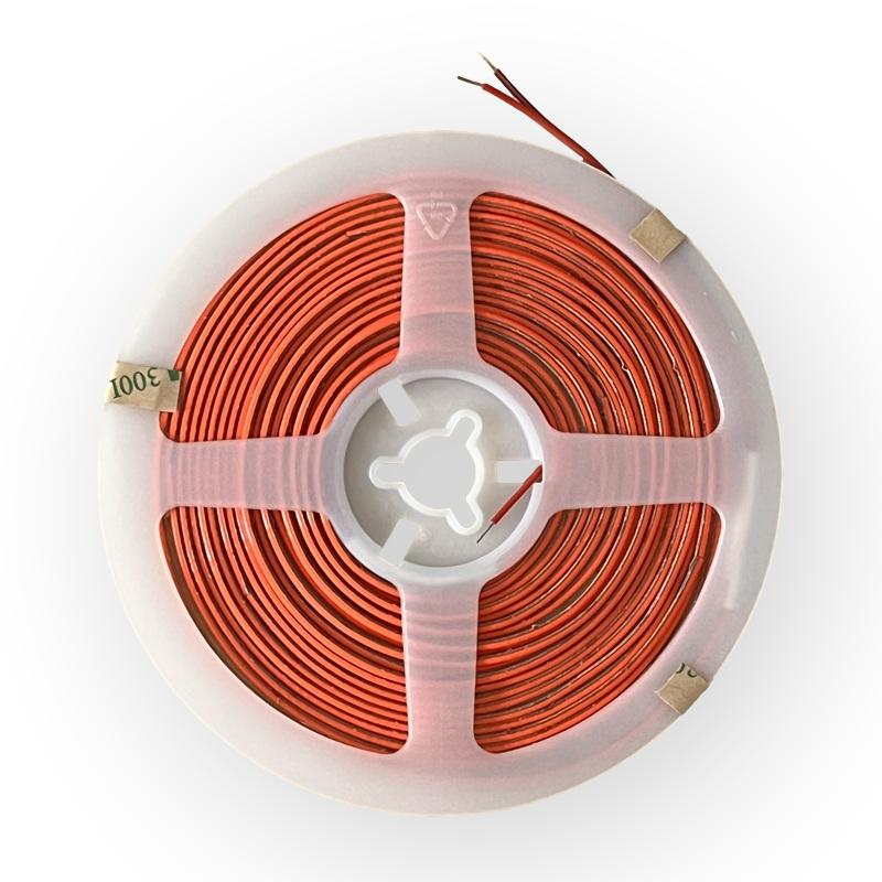 Ultra tenký červený COB LED pásik, 5 m, 12 V, 480 LED/m