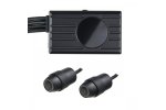 Podwójny system kamer Full HD D2P-WiFi do samochodu lub motocykla - 2 kamery, monitor LCD