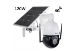 Drehbare 4G PTZ IP Kamera Secutek SBS-NC79G-30X mit Solarladung 120W / 60A