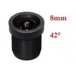 Lente 8mm M12x0.5 - 42°
