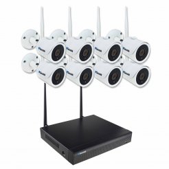 WiFi система от камери Secutek SLG-WIFI2108DE8FE200 - 8x2MP камера, NVR