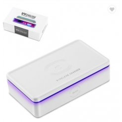 Încărcător QI wireless cu sterilizator pentru telefonul mobil