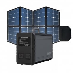 Stație de încărcare în aer liber și set de panouri solare 1000W/100W