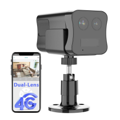 MBQYT Mini Telecamera Wireless HD 1080P Con Visione Notturna E Rilevamento Movimento – WiFi Per Interni/Esterni