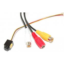 Mini CCTV kamera - 62°, 0,008 LUX