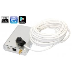 Intelligenter HD IP Server - WiFi, P2P, PoE + Minikamera