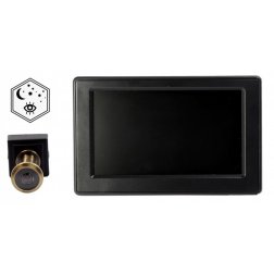 Secutron DoorGuard-R-UW-LL - noční vidění, detekce pohybu, diskrétní vzhled