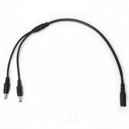 Propojovací kabel 2 v 1 pro bezpečnostní kamery a DVR