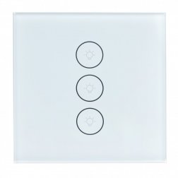 Dálkový WiFi vypínač světla/záclon Secutek SRT-SP003