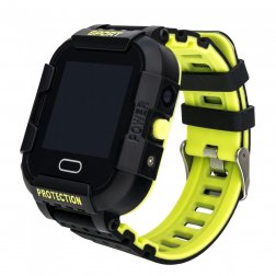 GPS Kinderarmbanduhr mit Audioüberwachung Secutek SWX-KT03-SG