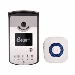 Interfon video WiFi DBV03P + 433MHz sonerie la 80m