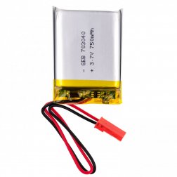 Baterie externă cu litiu reîncărcabilă 3.7V 750mAh
