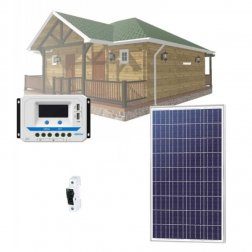 Solární systém 90Wp/12V (bez baterie)