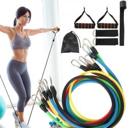 Benzi fitness elastice de cauciuc ajustabil