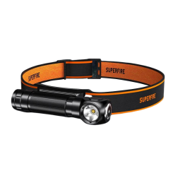 SuperFire HL06 für 10€ - Stirnlampe mit 350 Lumen, 5 verschiedene Modi  (Prime)