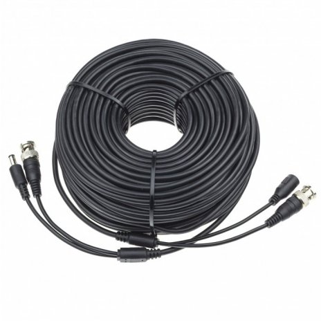 20m kabel pro bezpečnostní kamery (černý) 