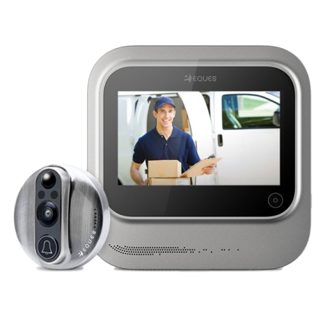 Špičkový video-zvonek Eques Veiu smart s WiFi, Android, iOS