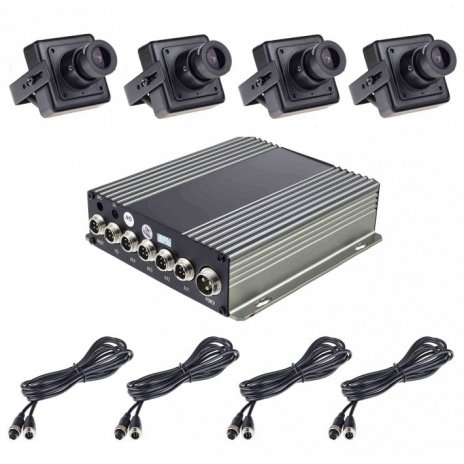 4CH kamerový AHD systém do auta Secutron CarGuard SE-4SDE