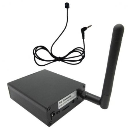 3G server s mini knoflíkovou kamerou