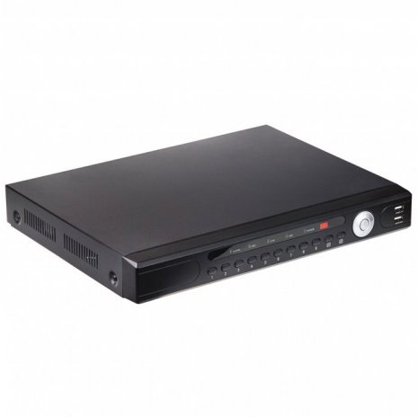 AHD DVR rekordér pro analogové kamery - 4CH, 2x4TB HDD, 720P