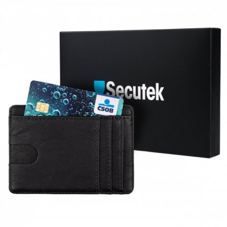 Bezpečnostní pouzdro na platební karty Secutek OT70 